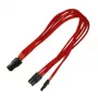 Interne stroomkabel Nanoxia 900300023 0,3 m PCI-E 8-polig naar 6-polig
