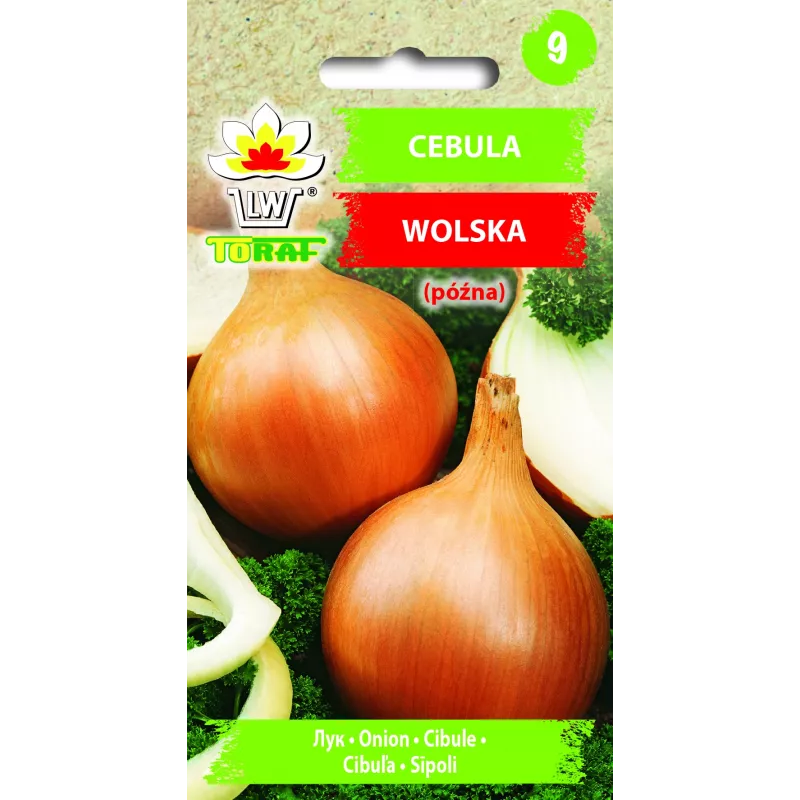 Wolska Onion Toraf groentezaden, 5g pakket