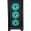 PC-behuizing Silentware Flow 110 A-RGB zwart — mid-tower behuizing, zijpaneel van gehard glas