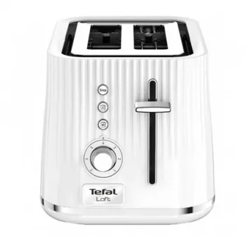 Tefal Loft TT7611 7 2 sneden Chroom, Wit