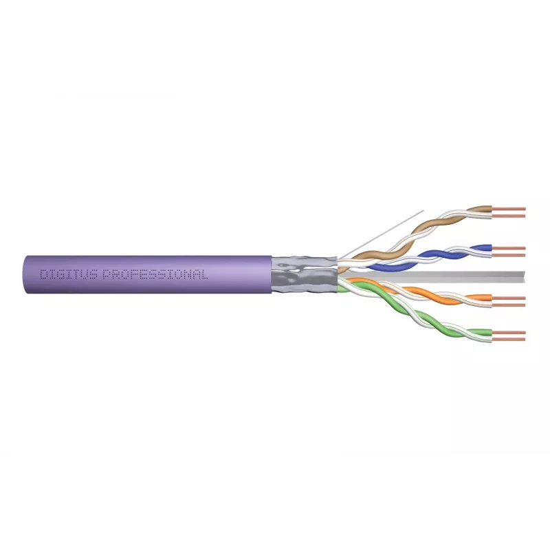 Netwerkkabel DIGITUS DK-1624-VH-5 F/UTP Cat.6 500 m violet