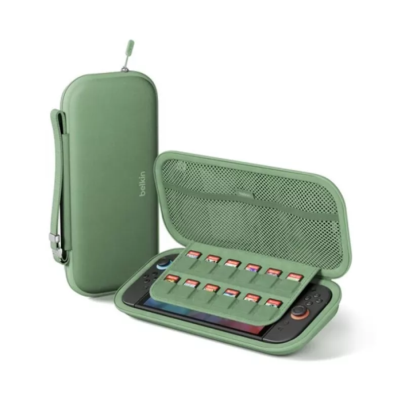Gaming-tas Belkin ENA002HQSE voor console, pistachekleur, beschermhoes