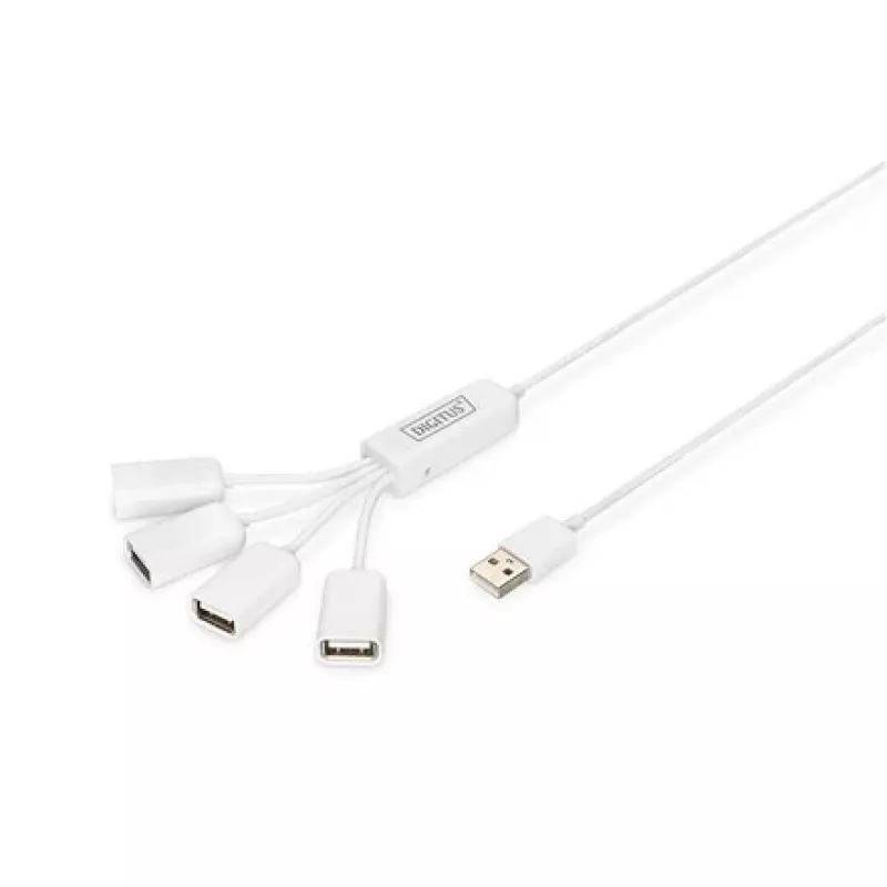 USB-hub Digitus slank Spider DA-70216