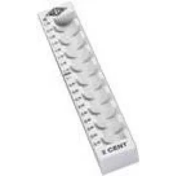 Muntvak WEDO 2 CENT lichtgrijs voor P/N 160 700237