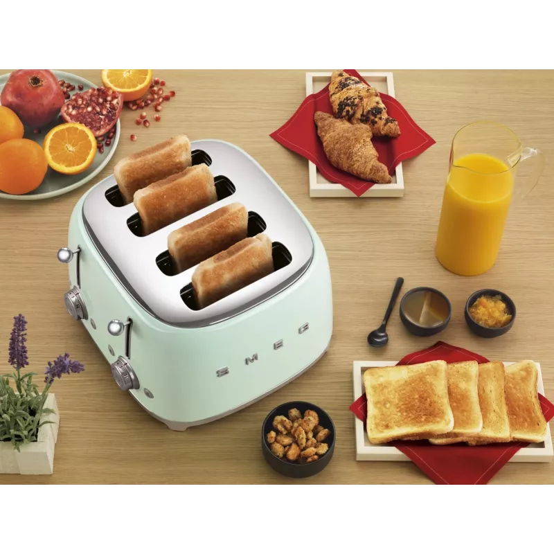 SMEG toaster (TSF03PGEU) pastelgroen