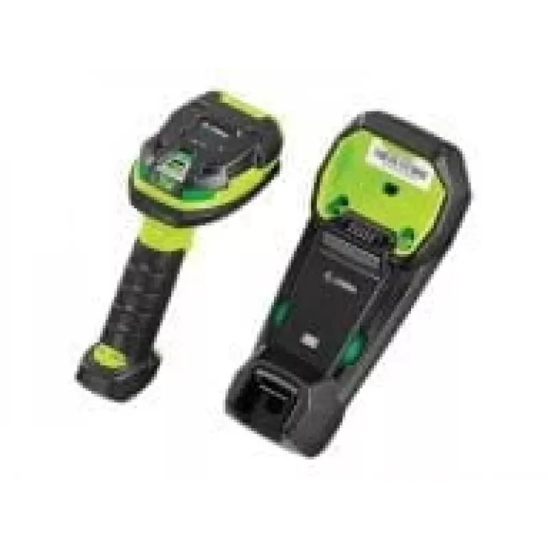 Zebra LI3678-SR hand-barcodescanner 1D zwart, groen