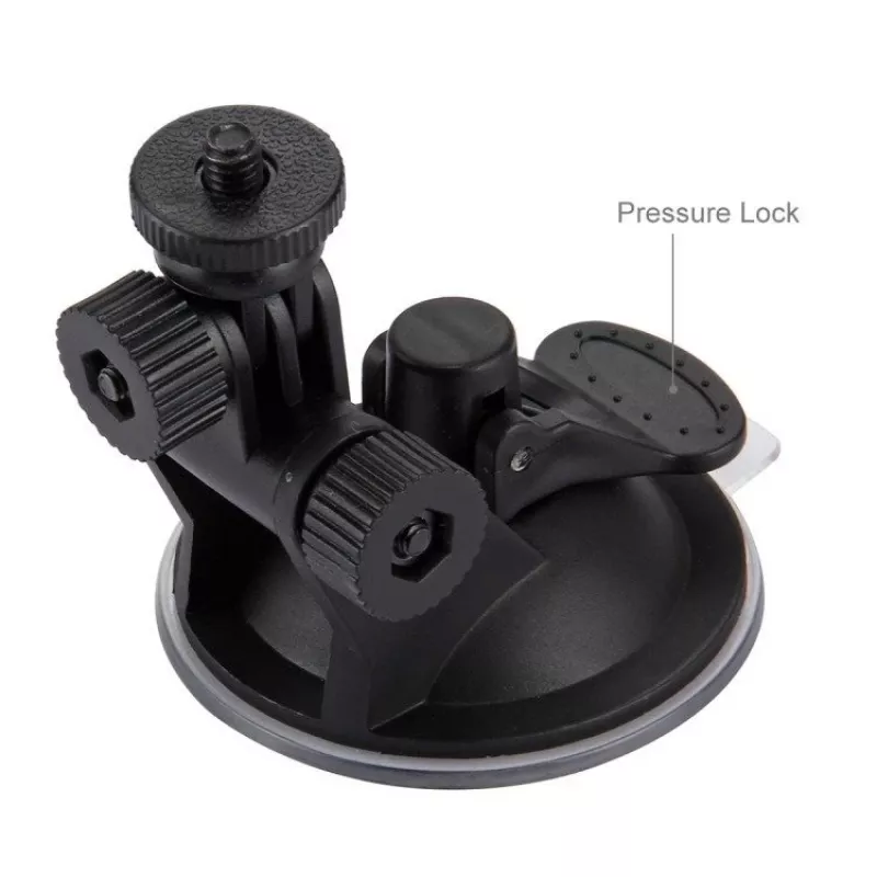 Puluz voorruithouder voor actiecamera's (incl. Osmo Action 5 Pro, Insta360 X5)