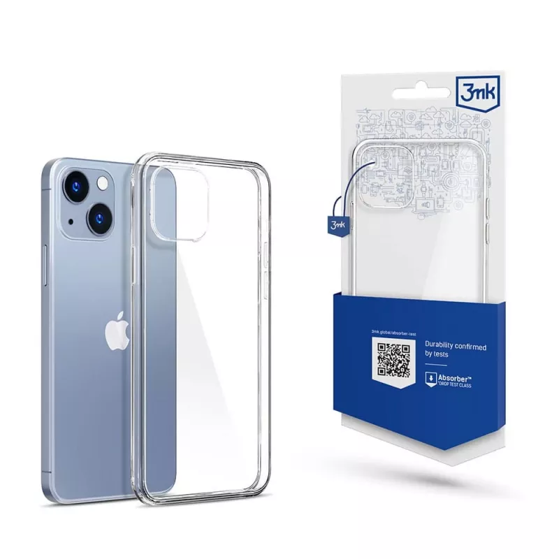 3MK Clear Case telefoonhoesje 3MK iPhone 15 transparant design