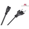 Maclean MCTV-809 Netsnoer EU-stekker naar Figure-8 (C7), 1,5 m