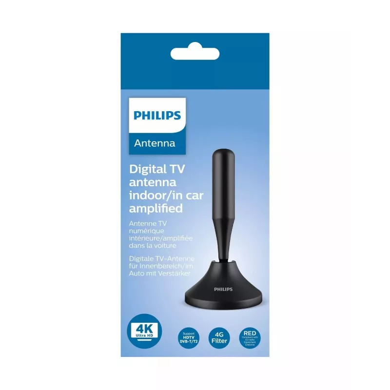 Digitale binnen-/buitenantenne VHF/UHF