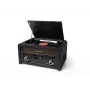 Platenspeler muse MT-115 W — zwart/goud, 33-45-78 tpm, J-vormige toonarm, draaiknop voor het volume, 240V AC