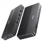Dockingstation UNITEK D1104A01 USB4 bekabeld 100 W Power Delivery