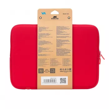 Sleeve Case Rivacase 5123 33,8 cm (13,3 inch) rood