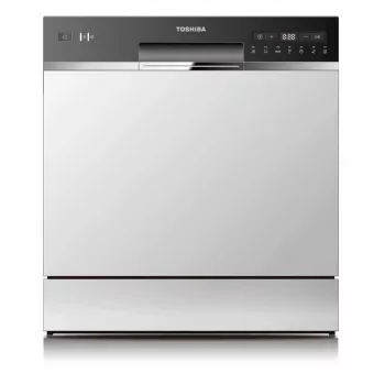 Vaatwasser Toshiba DW-08T2EE(W)-PL, 8 couverts, energie-efficiëntieklasse F, 49 dB, 55×59×50 mm