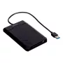 Unitek Y-3036 externe behuizing voor HDD/SSD, 2,5″ SATA III 6G, USB 3.0, UASP, zwart