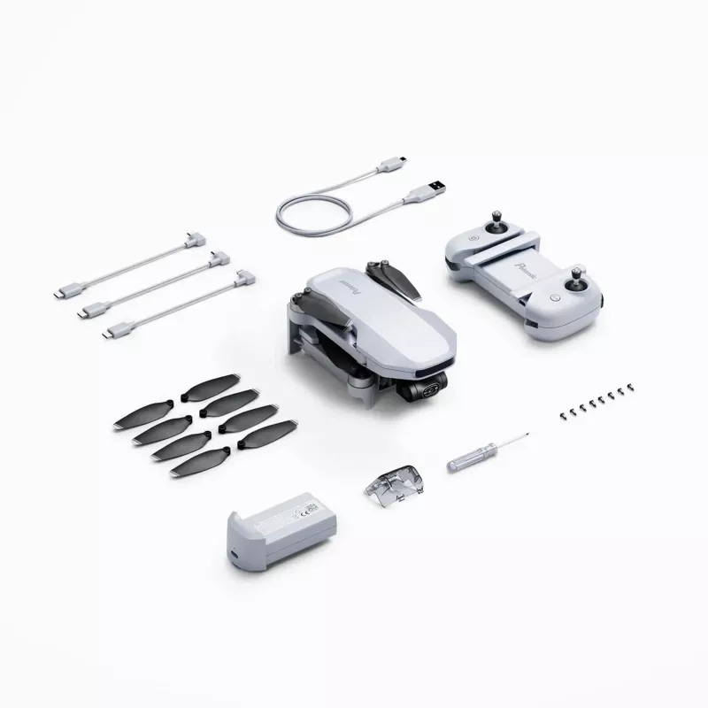 Potensic Atom quadcopter met 4 rotoren, 12 MP, 4608 x 2592 pixels, 2230 mAh, grijs
