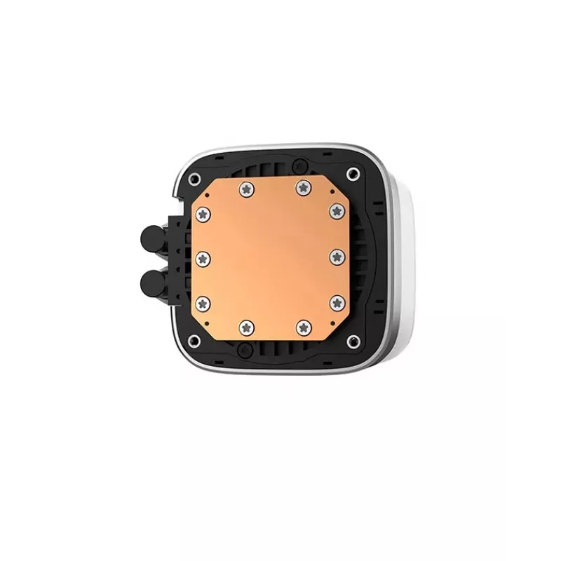 DeepCool LP240 computerbehuizing, processor all-in-one-vloeistofkoeler 12 cm wit 1 stuks