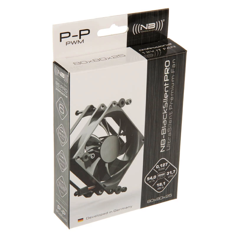Ventilator Noiseblocker BlackSilentPro P-P