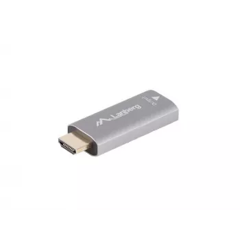 Videokabel-adapter Lanberg AD-HD-DP-01 HDMI Type-A DisplayPort zilver