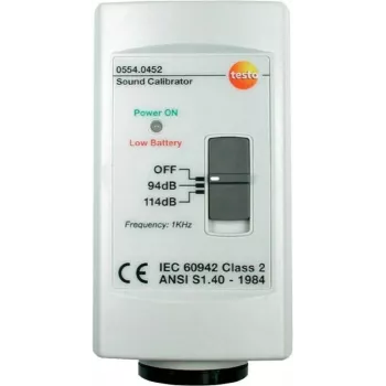 Testo 0554 0452 geluidsniveaumeter digitaal 0 - 114 dB (0554 0452)