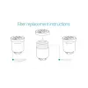 Duux Beam Mini antikalk- en antibacteriële luchtbevochtiger filtercapsules, 2-pack
