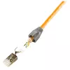 RJ45-connectoren Cat 6, 6A, 7 afgeschermd, verpakking van 50 stuks
