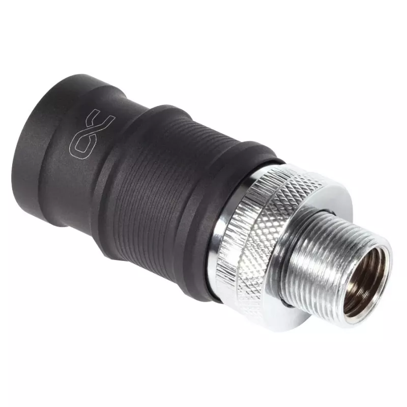 Alphacool ES Quick Release BLH1A female met geïntegreerde schotdoorvoer