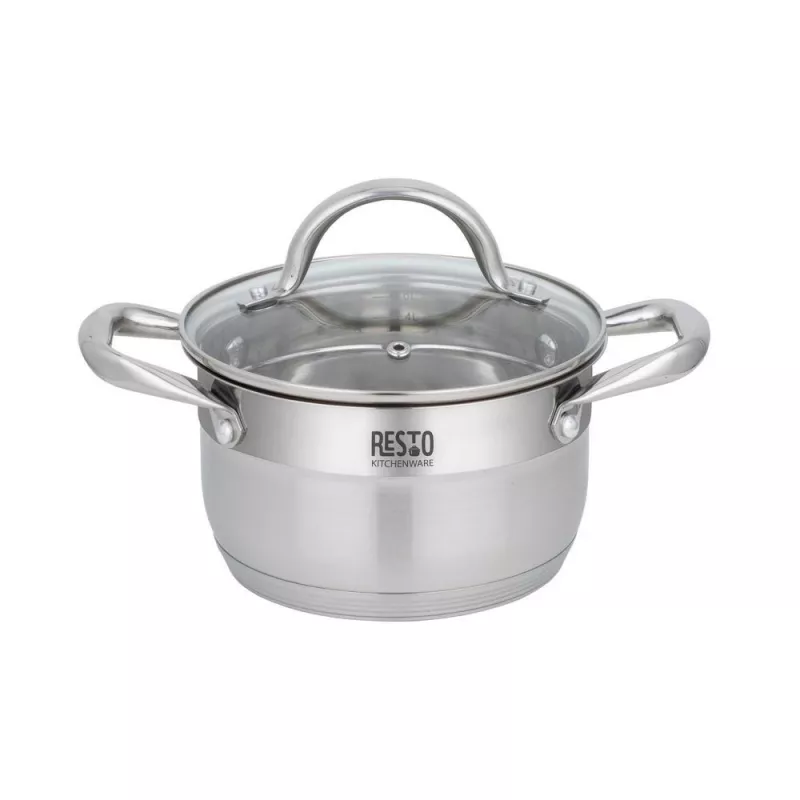 Ronde RVS pan Resto Kitchenware Libra 1,9 L
