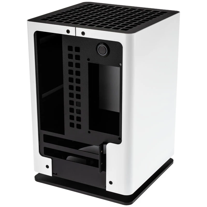 HGC Osmi 3.1 aluminium Mini-ITX-behuizing - wit
