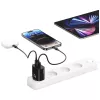 USB-oplader usams USA001629 25W 1×USB-C + 1×USB-A snelladen