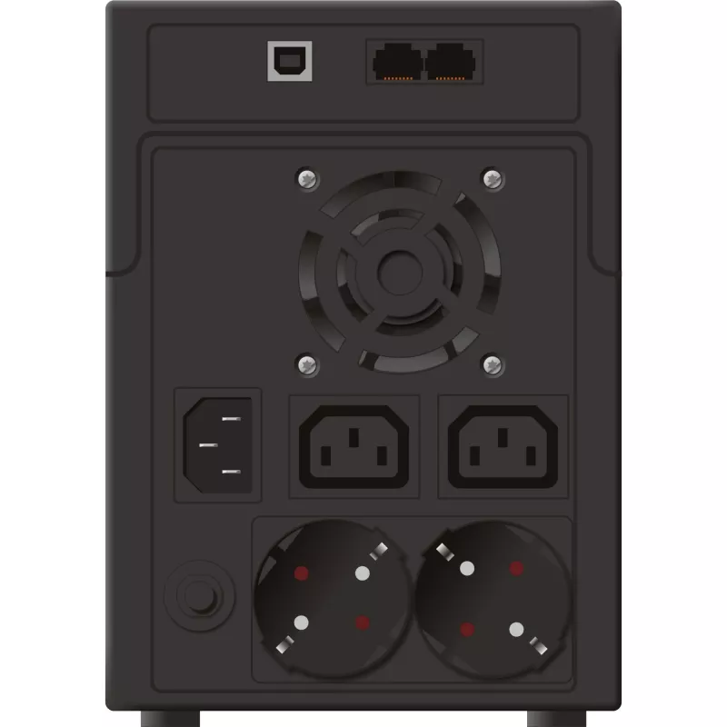 PowerWalker VI 2200 SHL Schuko UPS line-interactive 2,2 kVA 1200 W 4 AC-uitgangen