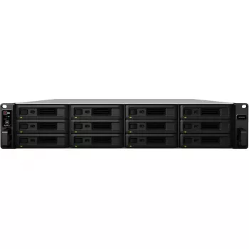 Synology SA3200D NAS-server, 12 bays, rack-montage, RAID 0/1/5/6/10/JBOD/RAID F1, 16 GB RAM, GbE/10GbE, iSCSI, 2U (SA3200D)