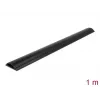 Kabelgoot DeLOCK 50 x 12 mm zelfklevend zwart 1 m