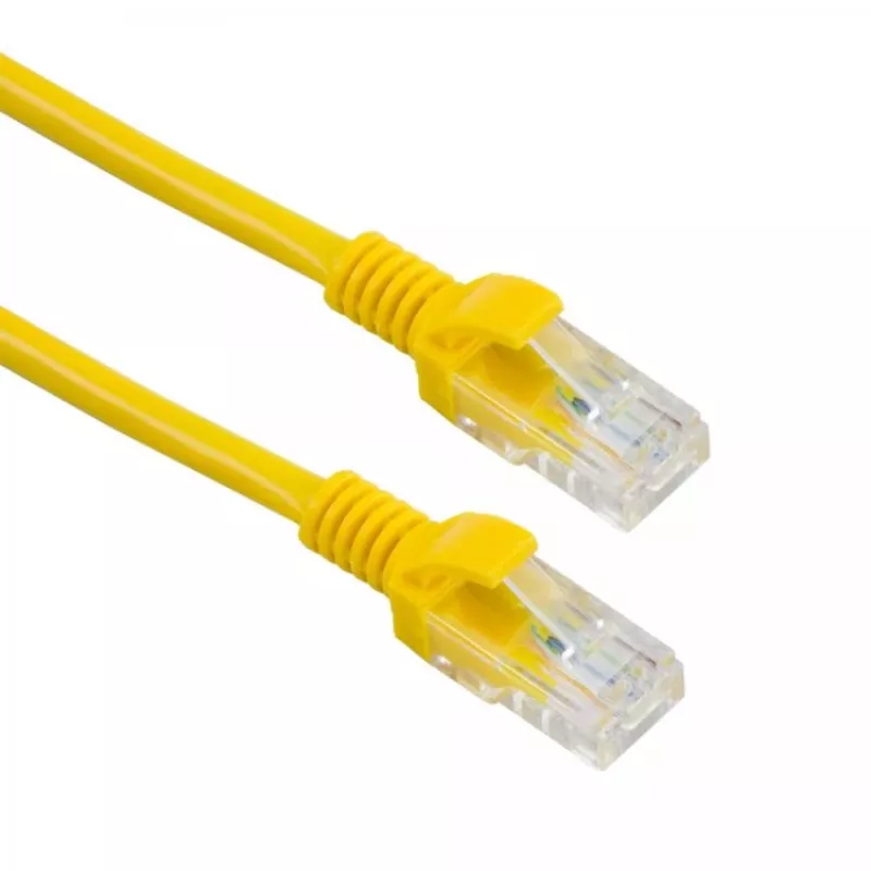 Netwerkkabel SBOX kabel UTP CAT5e RJ-45 1 m geel