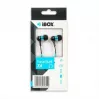 In-ear-koptelefoon met ritssluitingontwerp en microfoon