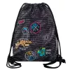 Gymsack Coolpack Sprint Sprint Badges meisjes grijs