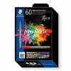 Brush Pen Staedtler Pigment Arts 60 stuks