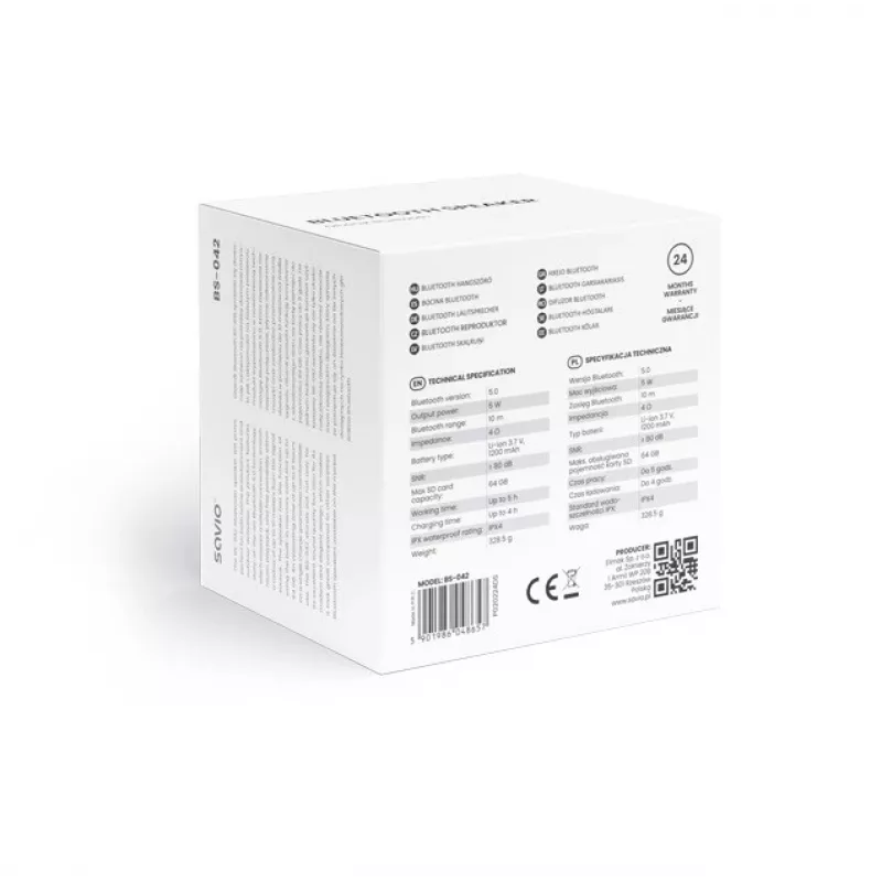 Savio BS-042 bluetooth-luidspreker 5 W