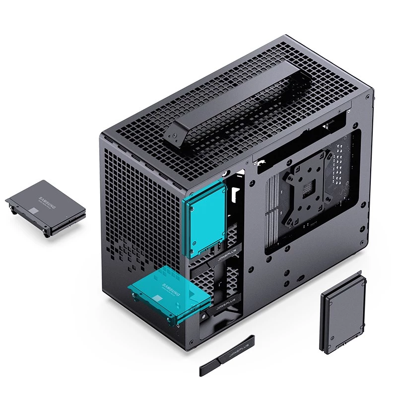 Jonsplus MATX handgreep-behuizing Z20 – zwart