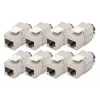 Digitus Cat. 6A Keystone-module afgeschermd intelligente kabelmanager 8 st.