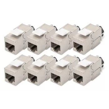 Digitus Cat. 6A Keystone-module afgeschermd intelligente kabelmanager 8 st.