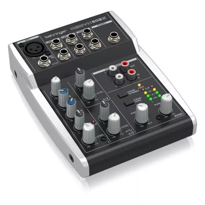 Behringer XENYX 502S - analoge audiomixer