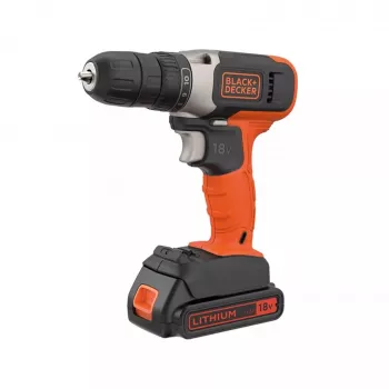 BLACK & DECKER | accuboormachine | BCD001C2-QW | 18 V | 2x1,5 Ah | lithium