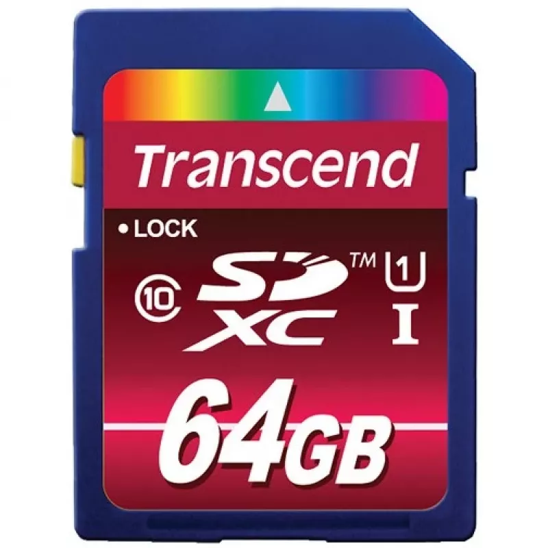 Transcend Ultimate – Flashgeheugenkaart – 64 GB – UHS Class 1 / Class10 – 600x – SDXC UHS-I