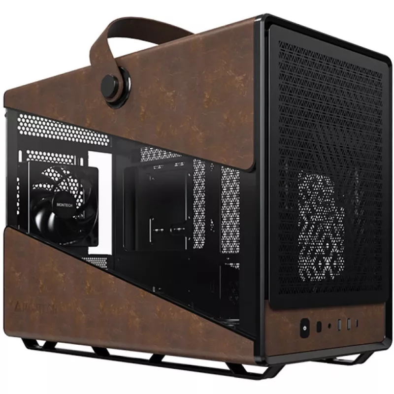Pc-behuizing Montech Heritage PRO midi tower zwart