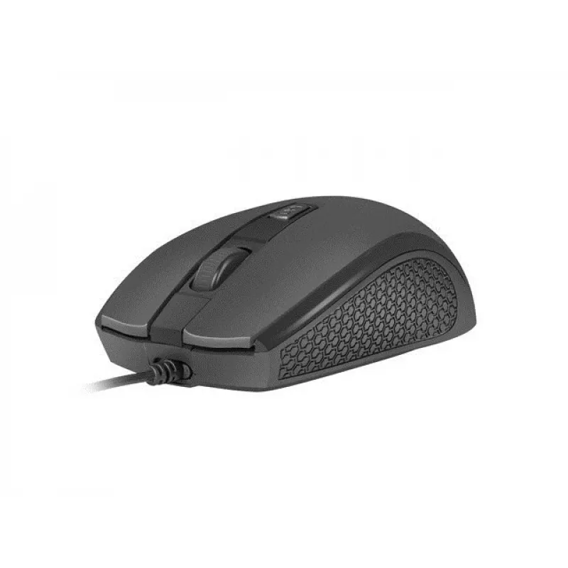 Natec optische muis HOOPOE 2 1600 DPI, USB, zwart