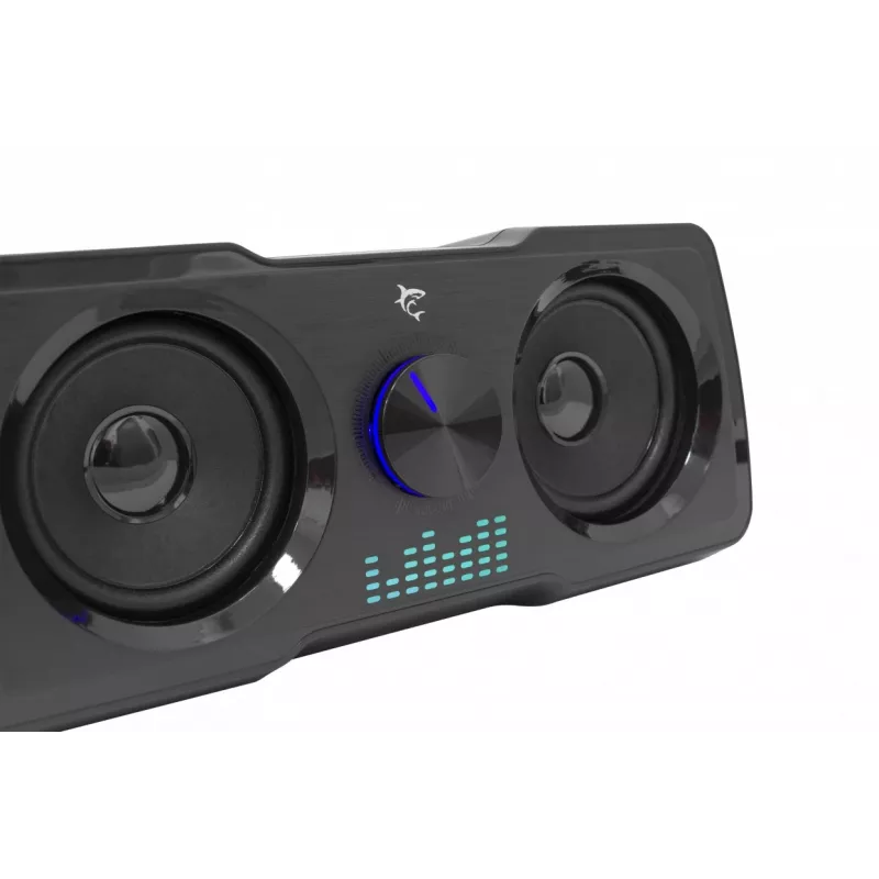 White Shark GSP-968 Mood RGB Gaming 2.2-luidsprekersysteem zwart
