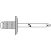 Blindklinknagel GESIPA Polygrip 4,8x10 Al/St grootflens voor 0,5–6,5 mm materiaaldikte, 250-pack