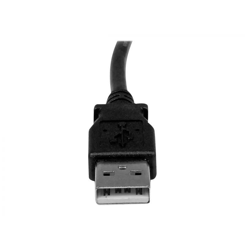 StarTech.com 3 m USB 2.0 A naar haakse B-kabel – M/M, 3 m, USB A, USB B, USB 2.0, zwart