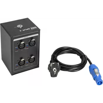 DMX-splitter EUROLITE DMX Split 4 Mini 3-polig met 4 uitgangen